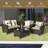 Chali Acacia 4 - Person Patio Conversation Set