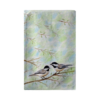 Serviette de plage chickadees dick Annick