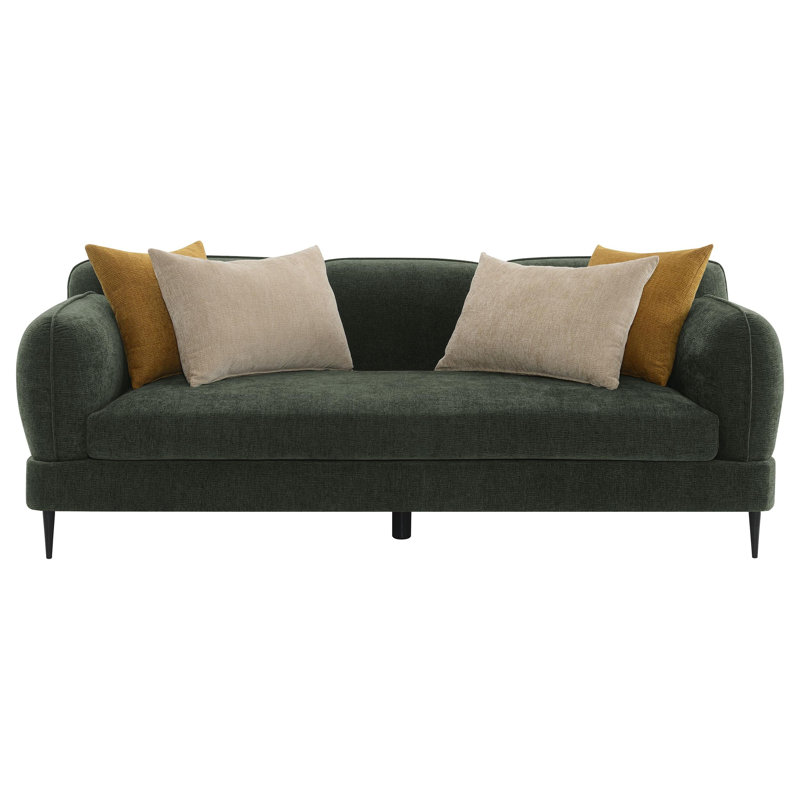Canapé Chenille, Vert