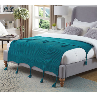 Jeté en tricot 50 po x 60 po Cozy Tyme Lillyanna