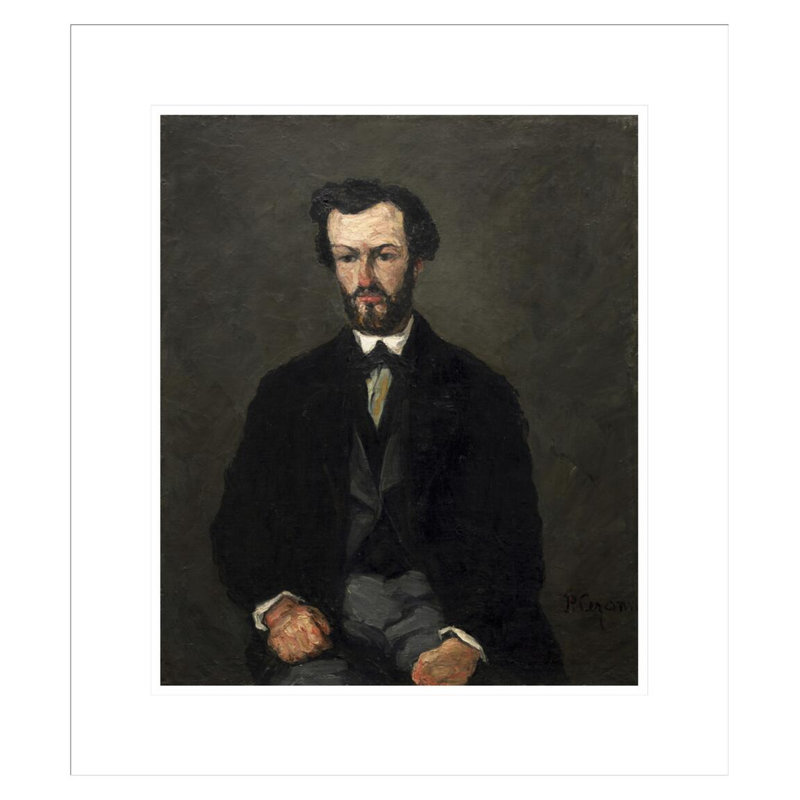 Antony Valabregue par Paul Cézanne, H 20,08 po x l 17,75 po
