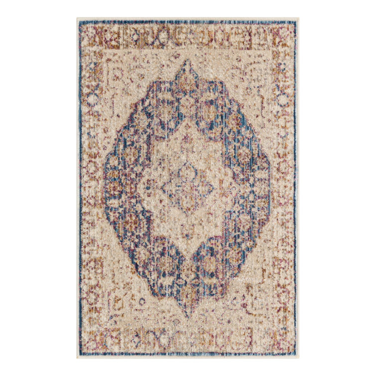 Tapis gris Canora Regalia Deepa