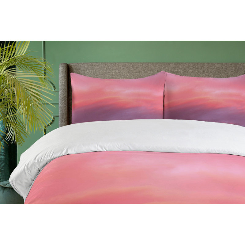 Ensemble de housse de couette doux en ciel avec nuages magnifique sky, Très grand