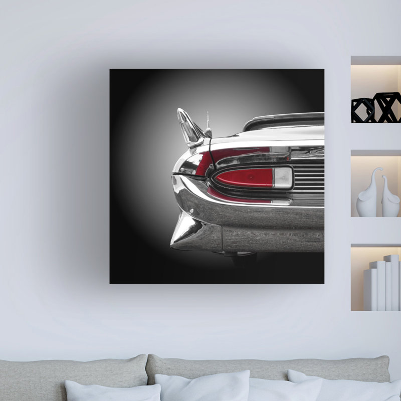 «Us Classic Car Premiere» par Bicate Gube, reproduction d'art graphique sur toile tendue, H 24 po x l 24 po x P 2 po