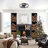 Kordae Flush Mount Dimmable Ceiling Fan with LED Lights-1850629-12551997