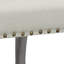 Chaise d’appoint en beige clair Aurélien