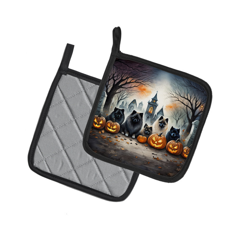 Paire de poignées Keehond Spooky Halloween