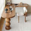 Bureau en bois massif en forme de L noyer clair-131352332-131352333