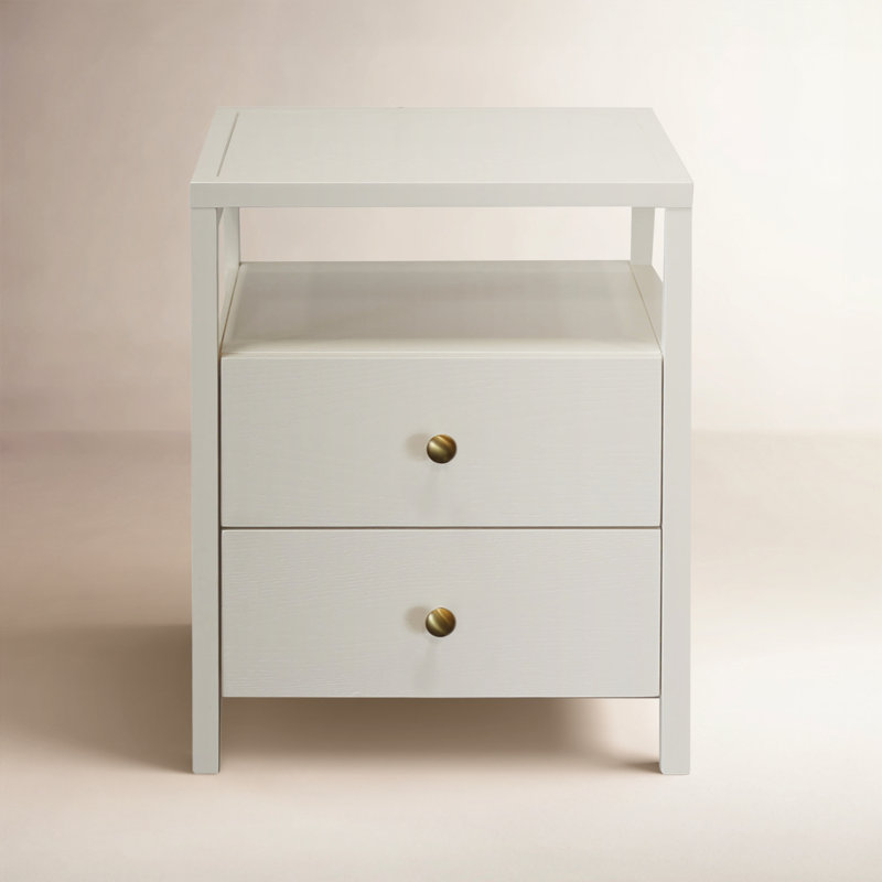 Gracie End Table, Coconut Milk