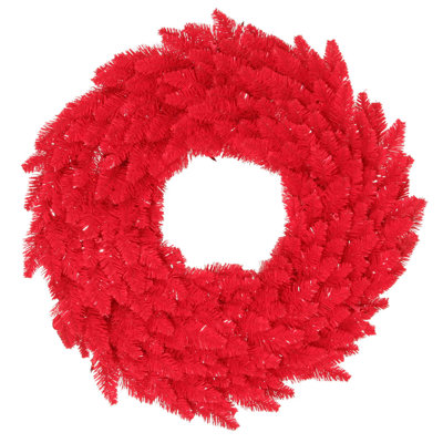 Gohan Faux Lighted Fir 48'' Wreath