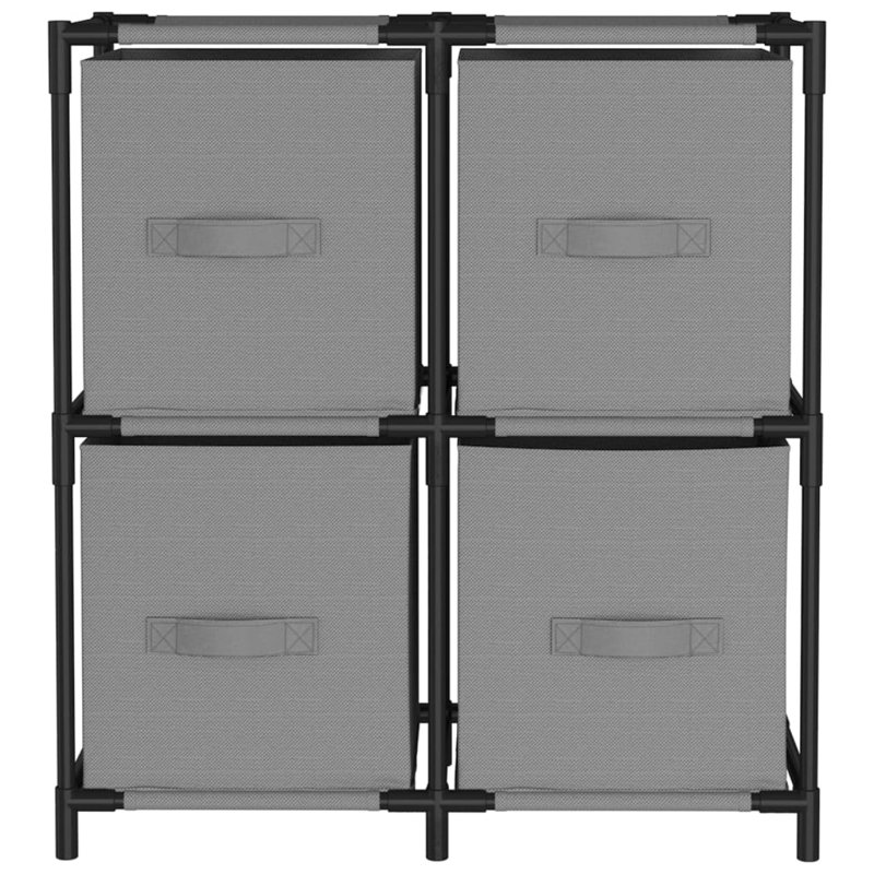 Rebrilliant Decorative Bin, Grey