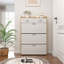 Range-chaussures avec 3 portes et 2 tiroirs, grand espace de rangement-1599974622