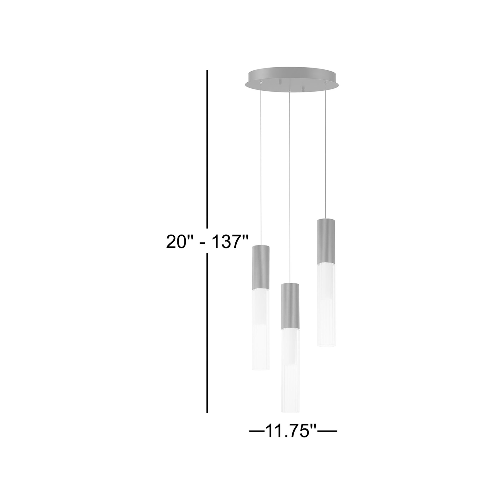 Colbie 3 Light LED Pendant