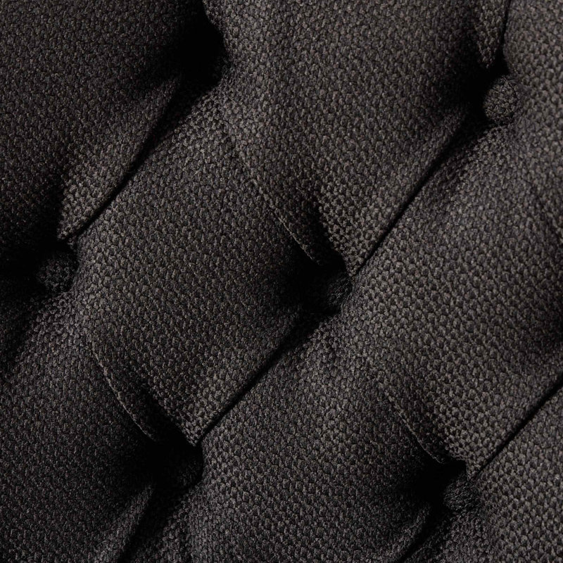 Chaise rembourrée Damine, Noir, noir, noir, noir, Noir, noir, noir, noir