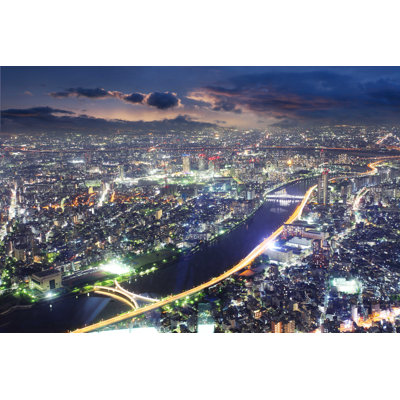 " View Of Tokyo At Night " by Tomassereda