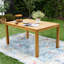 Seras Teak Wood 6-Person Dining Set
