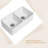 33" L x 18" W Farmhouse Apron Kitchen Sink Ceramic Double Basin Kitchen Sink with Basket Strainer and Bottom Grid