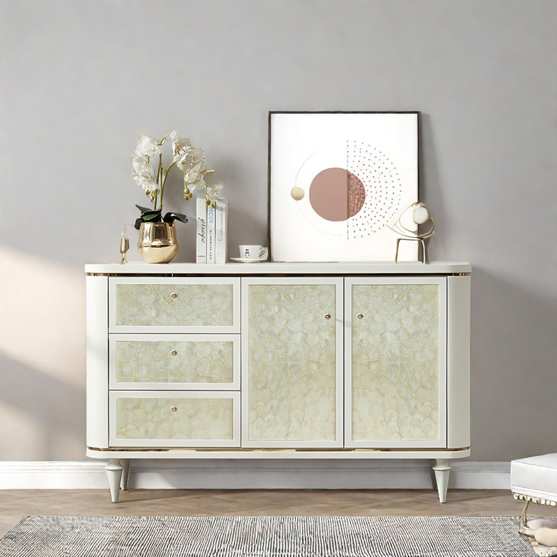Buffet de luxe moderne et minimaliste