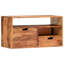Vard TV Cabinet 80x30x42 cm Solid Wood