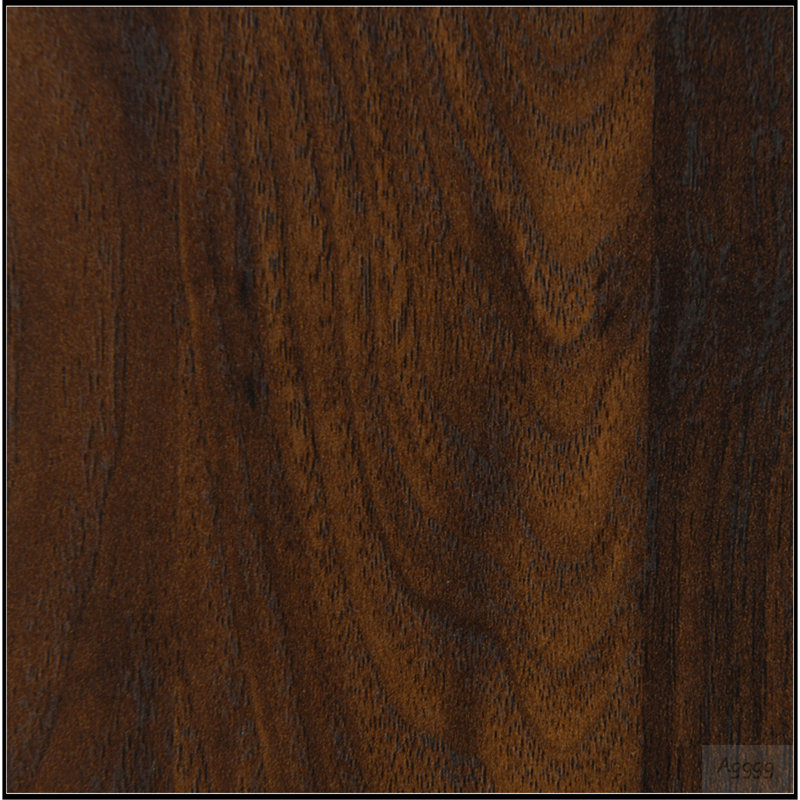 Walnut Finish Nightstand With 2 Ample Drawers