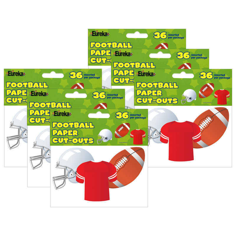 Découpes de football assorties