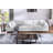 Squared Arm Wide Seat Upholstered Sofa-1464318006