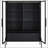 51.2" Tall Cabinet with Tempered Glass Door for Living Room, Office, Study-1931770988