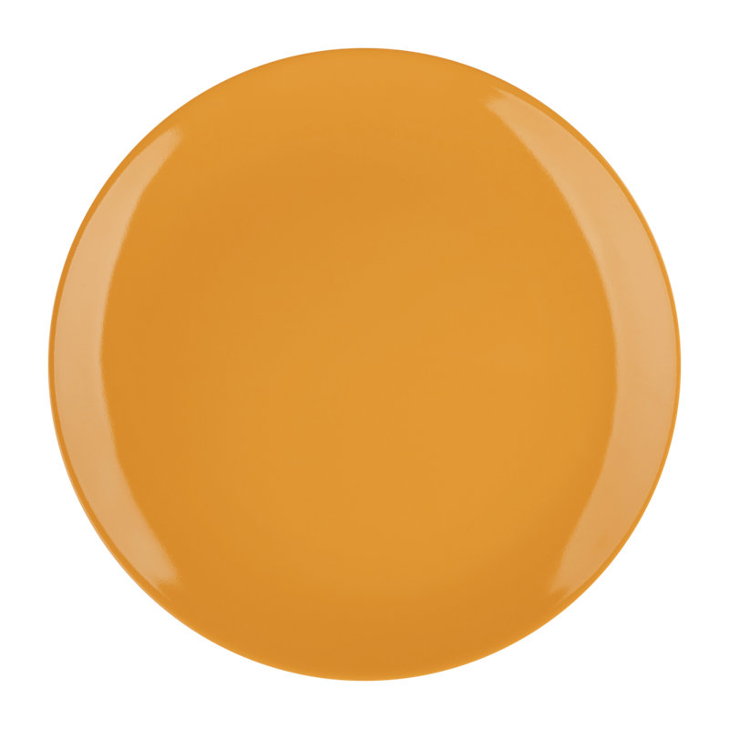 Numero 1 20.32cm Dessert Plate, Mandarine