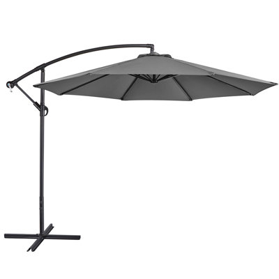 Parasol suspendu d'extérieur 10 pi Brunet