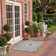 Arneshia Polka Dots Handmade Tufted Wool Gray/Ivory Area Indoor/Outdoor Area Rug