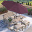 Parasol de marché 9 pi Jelks-1199140534