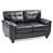Black Faux Leather selected