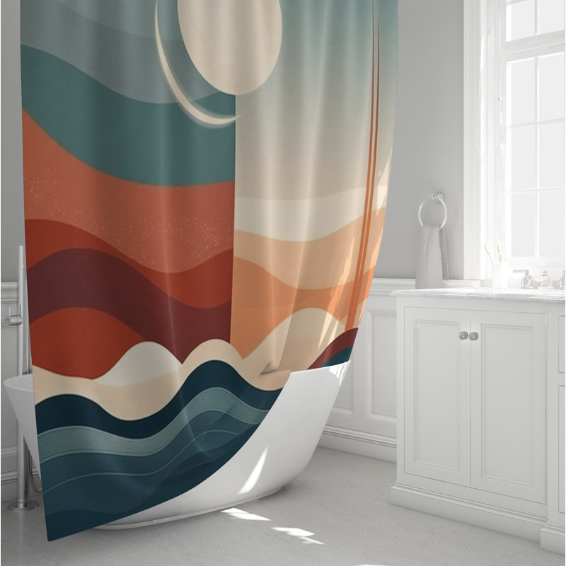 Rideau de douche Pimlico, H 72 po x l 70 po