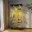 Modern Glass Display Cabinet With LED Lights