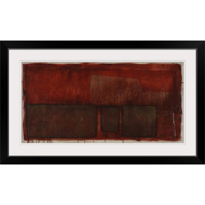 'Blush Red and Gold by Joshua Schicker Painting Print