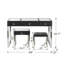 Ensemble de console et tabouret 48 po
