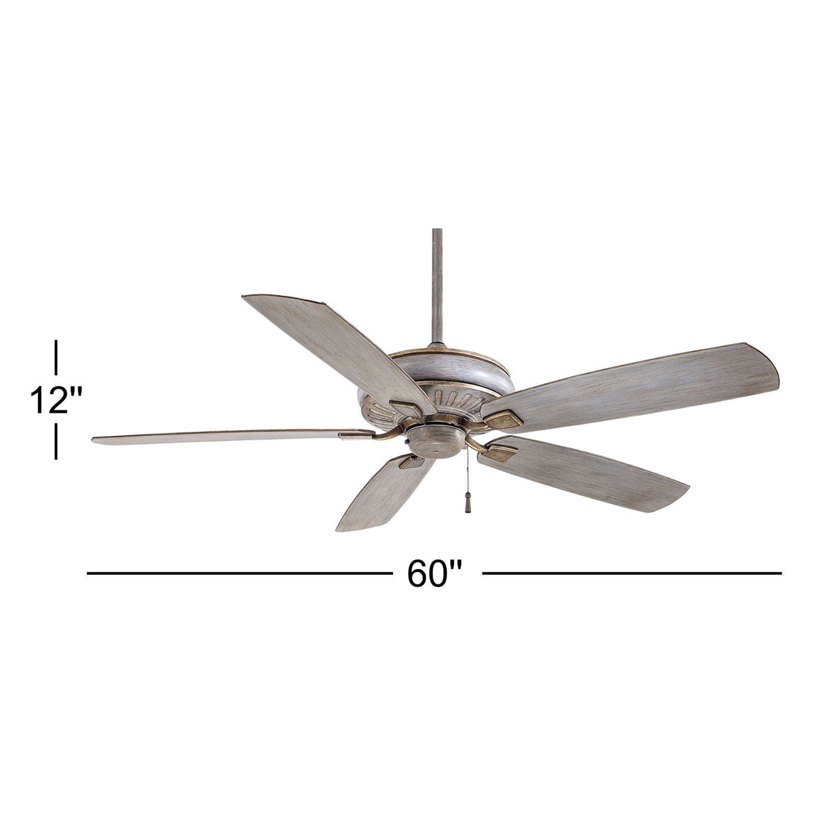 Sunseeker 60" Outdoor Ceiling Fan