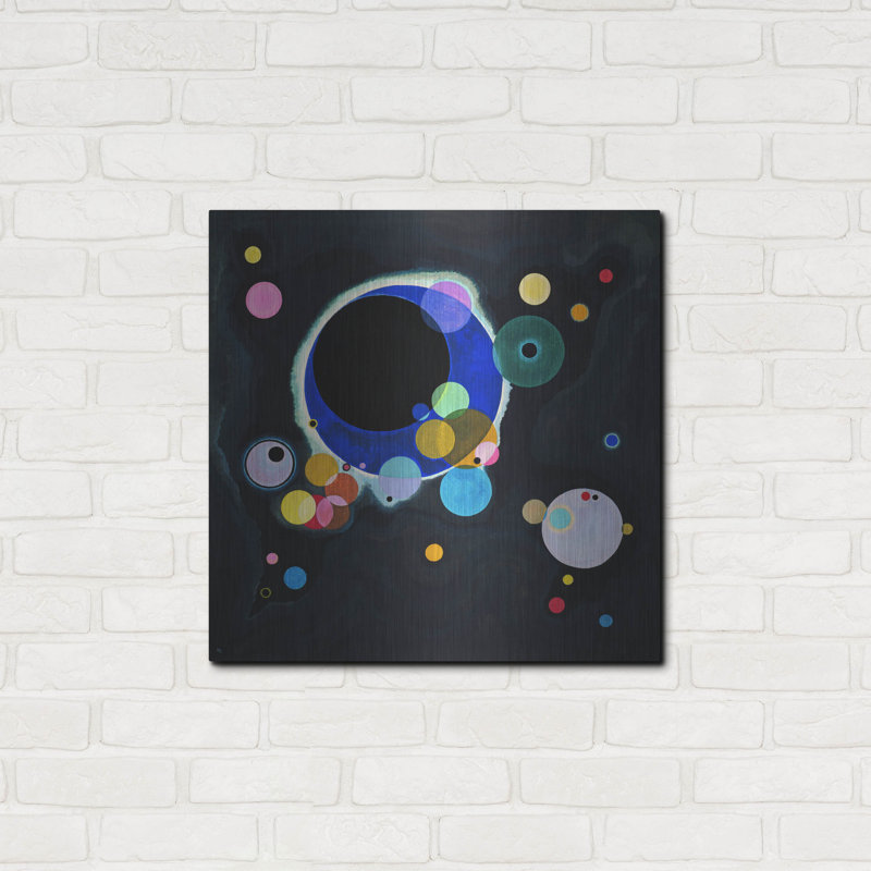 "Plusieurs cercles" par MASTERS, H 24 po x l 24 po