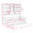 Wooden Daybed With Trundle, Cabinet and Shelf-576730203-576730200