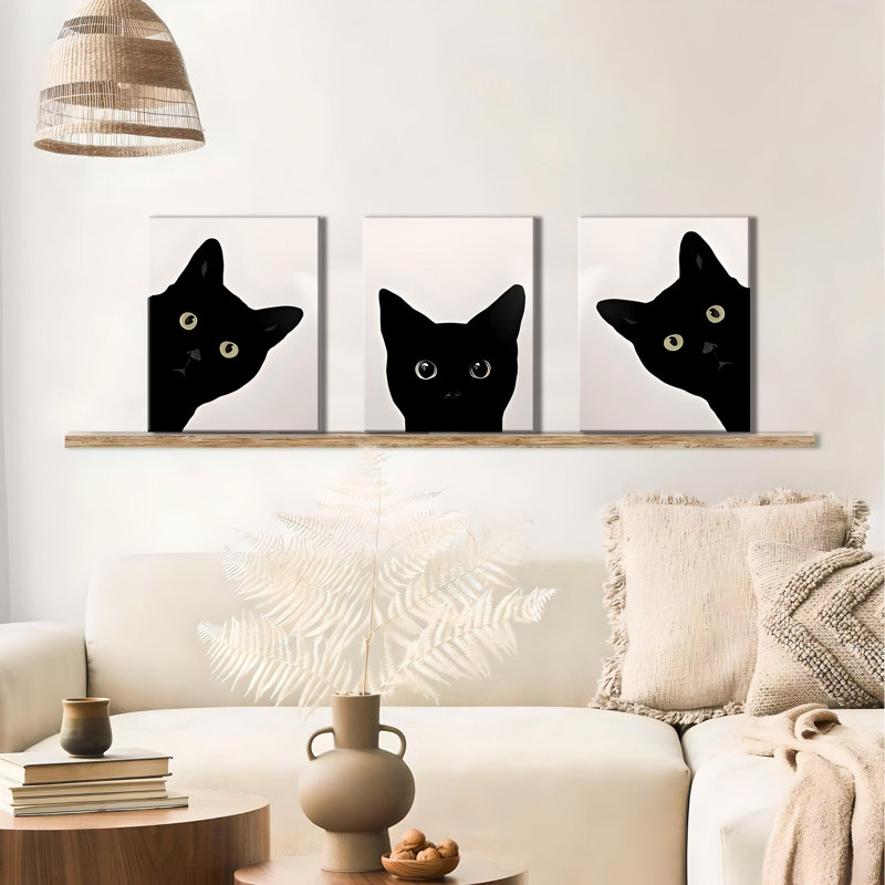 Peinture décorative sur toile (3 pièces)