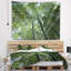 Forêt en bambou en polyester vu du tapisserie au sol avec accessoires suspendus inclus-28508470