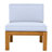 5-Piece Sectional Sofa (Gray,Natural)