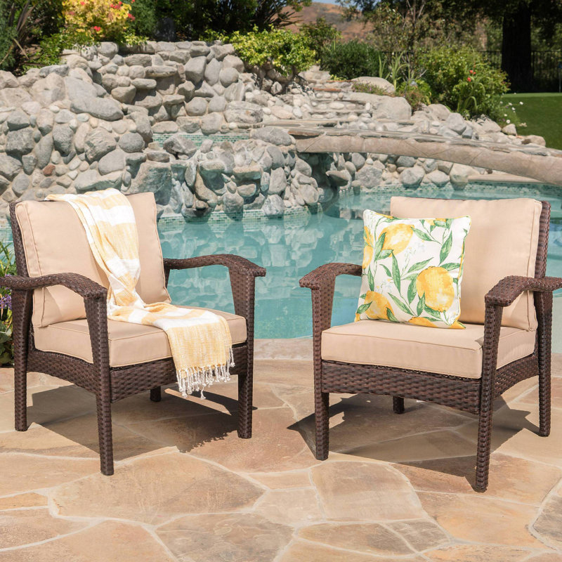 Club Chair (2), Tan