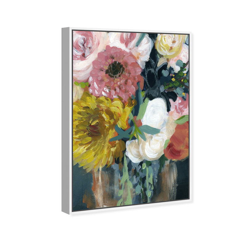 Floral et botanique, printemps, aimer les grandes fleurs - Reproduction d'art sur toile, H 30 po x l 20 po x P 1,5 po