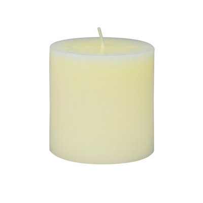 Unscented Pillar Candle