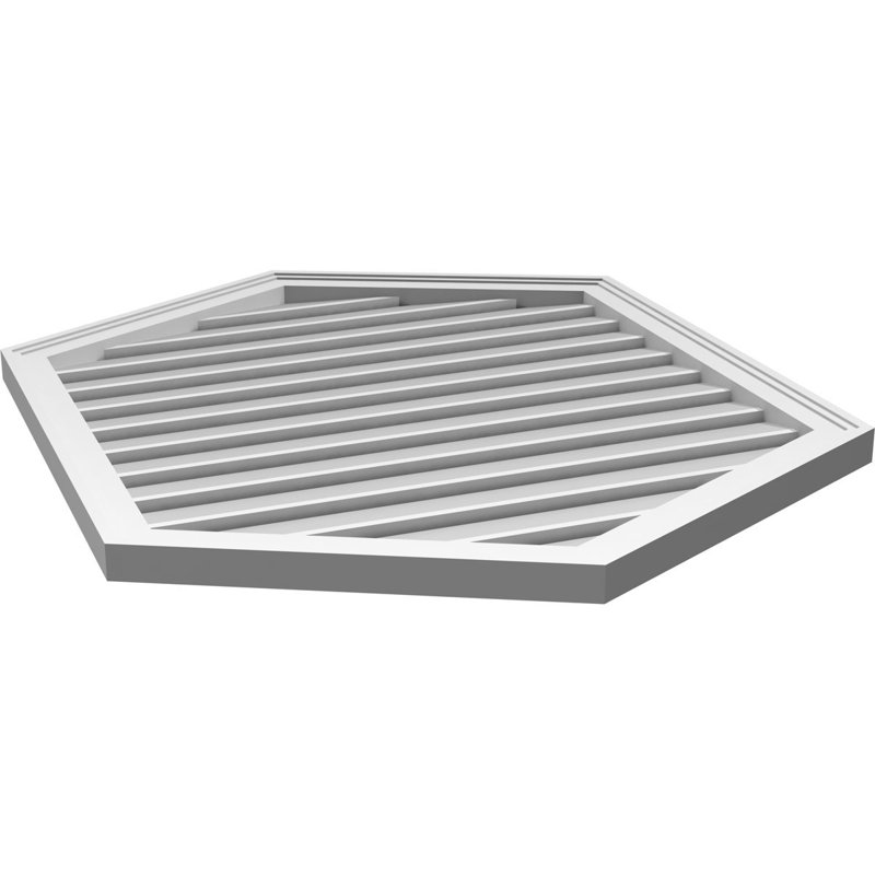 Pente verticale verticale en uréthane 6 pi, 40" H x 32" W x 1.5" D