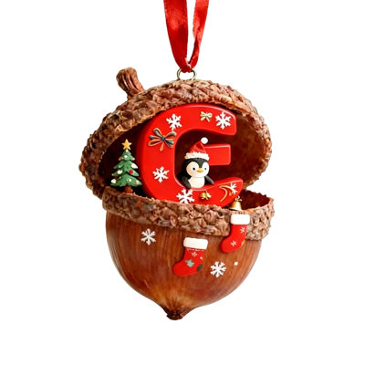 Ensemble de pendentifs décoratifs en résine représentant une adorable forêt avec un lapin, un cerf et un hérisson. Pendentif en forme d'arbre.