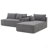 L-Shaped Chenille Sectional Sofa (Sectional)-1890368286