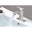 Waterfall Spout Single Handle Bathroom Sink Faucet-121292140