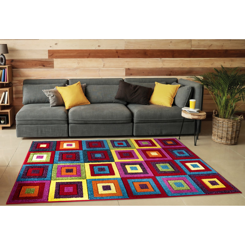 Aranka Geometric Area Rug, Rectangle 160 x 230cm